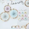 Girlanda frędzle PICK & MIX pastel & gold