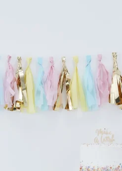 Girlanda frędzle PICK & MIX pastel & gold