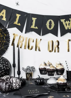 Girlanda HALLOWEEN czarna (175cm)