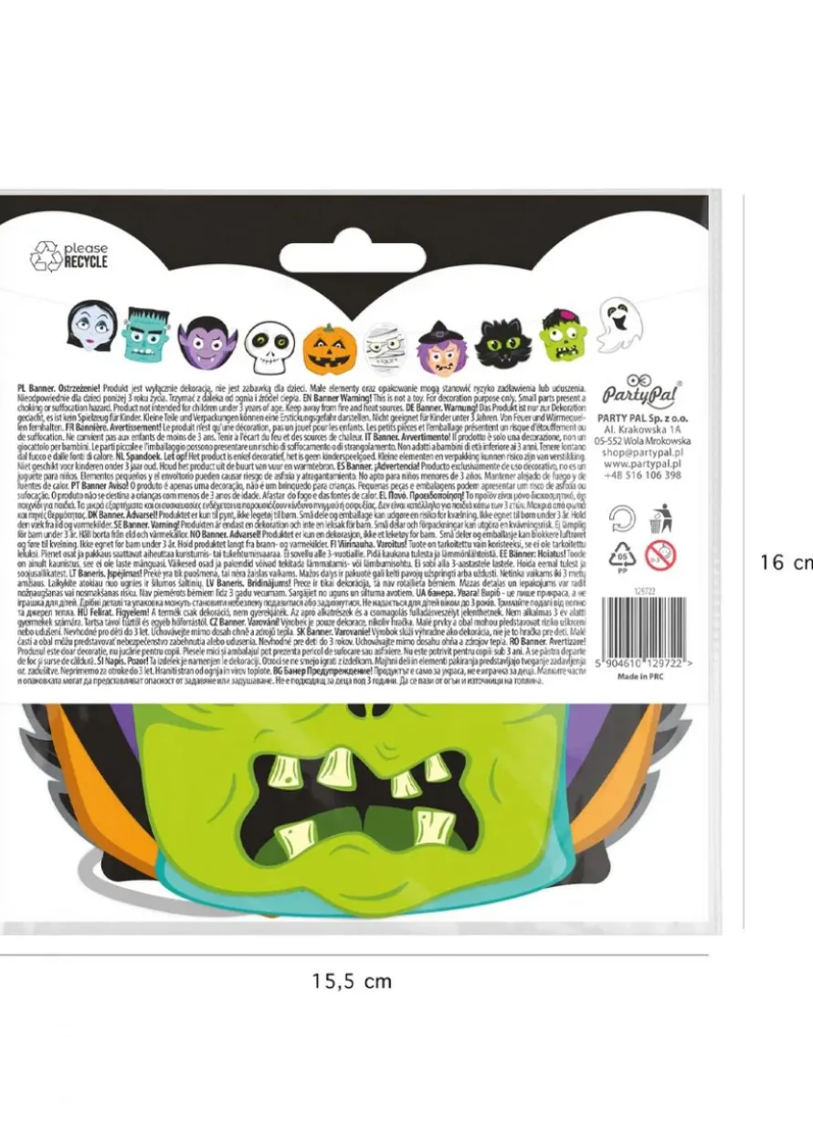 Girlanda halloween MONSTERS 150cm
