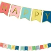 Girlanda HAPPY BIRTHDAY urodzinowa dekoracja (175cm)