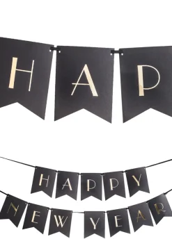 Girlanda HAPPY NEW YEAR sylwestrowa ozdoba (170cm)