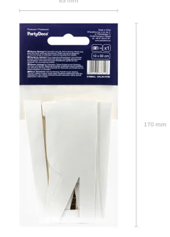 Girlanda HAPPY NEW YEAR złota dekoracja sylwestrowa (90cm)