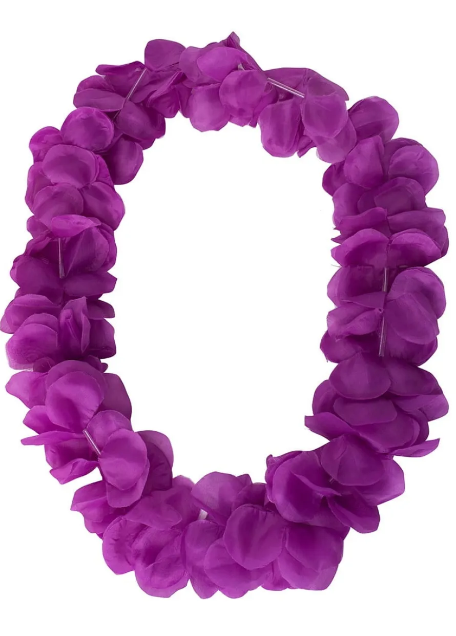 Girlanda hawajska purpurowa