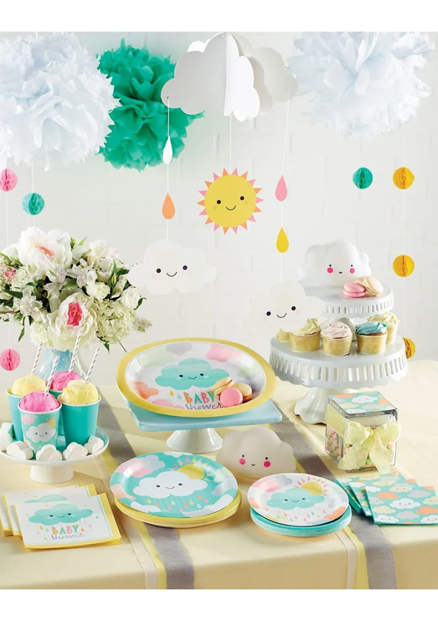Girlanda na Baby Shower CHMURKA girlanda z napisem