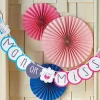 Girlanda na baby shower gender reveal CHŁOPIEC CZY DZIEWCZYNKA