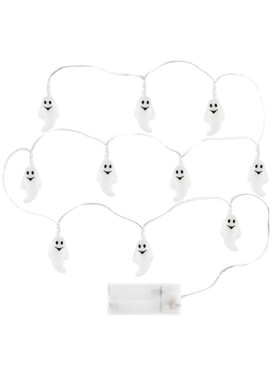Girlanda na Halloween LED Duszki 2m
