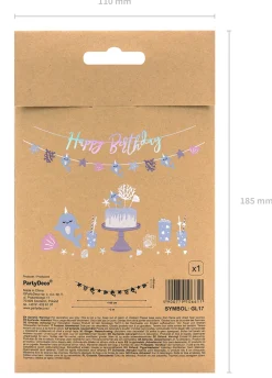 Girlanda papierowa NARWAL 1m