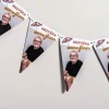 Girlanda personalizowana flagi ze zdjęciem EMERYT dekoracja na imprezę emerytalną