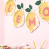 Girlanda personalizowana z własnym napisem LEMON PARTY 4-8 znaków