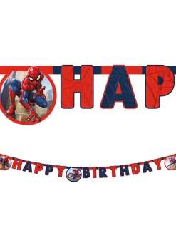Girlanda Spiderman HAPPY BIRTHDAY
