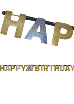 Girlanda urodzinowa 30 HAPPY BIRTHDAY