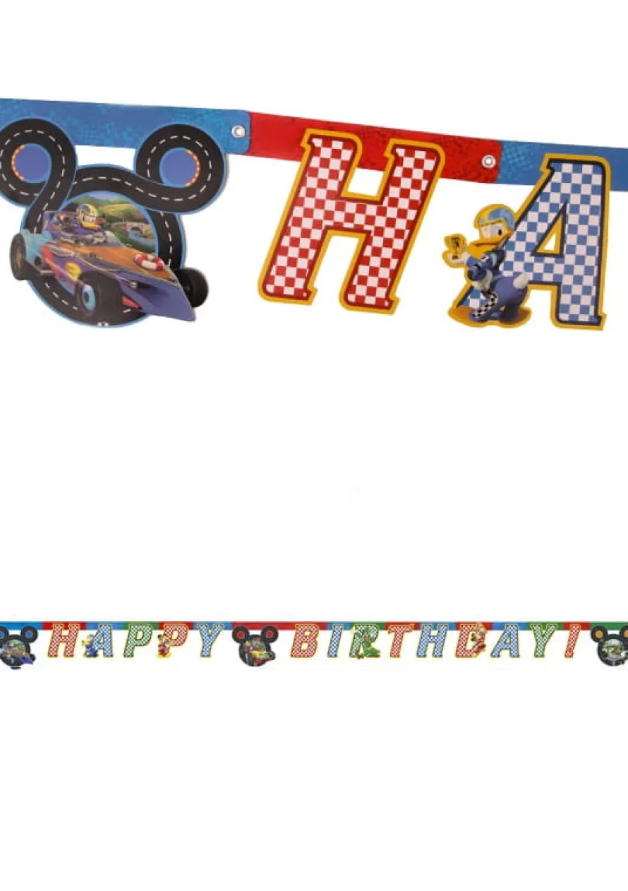 Girlanda urodzinowa MICKEY I RAŹNI RAJDOWCY