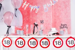 Girlanda urodzinowa na 18 urodziny ZNAK