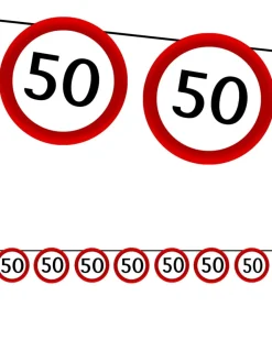 Girlanda urodzinowa na 50 urodziny ZNAK