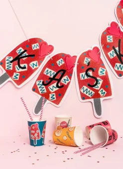 Girlanda urodzinowa personalizowana ICE BABY