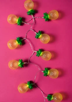 Girlanda świetlna led ANANASY ozdoba na hawajskie party 100cm