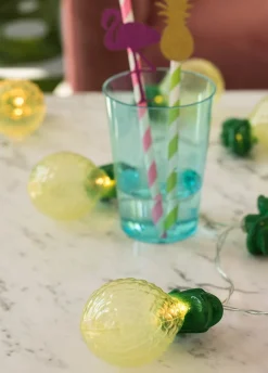 Girlanda świetlna led ANANASY ozdoba na hawajskie party 100cm