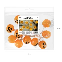 Girlanda świetlna led DYNIE wystrój na Halloween