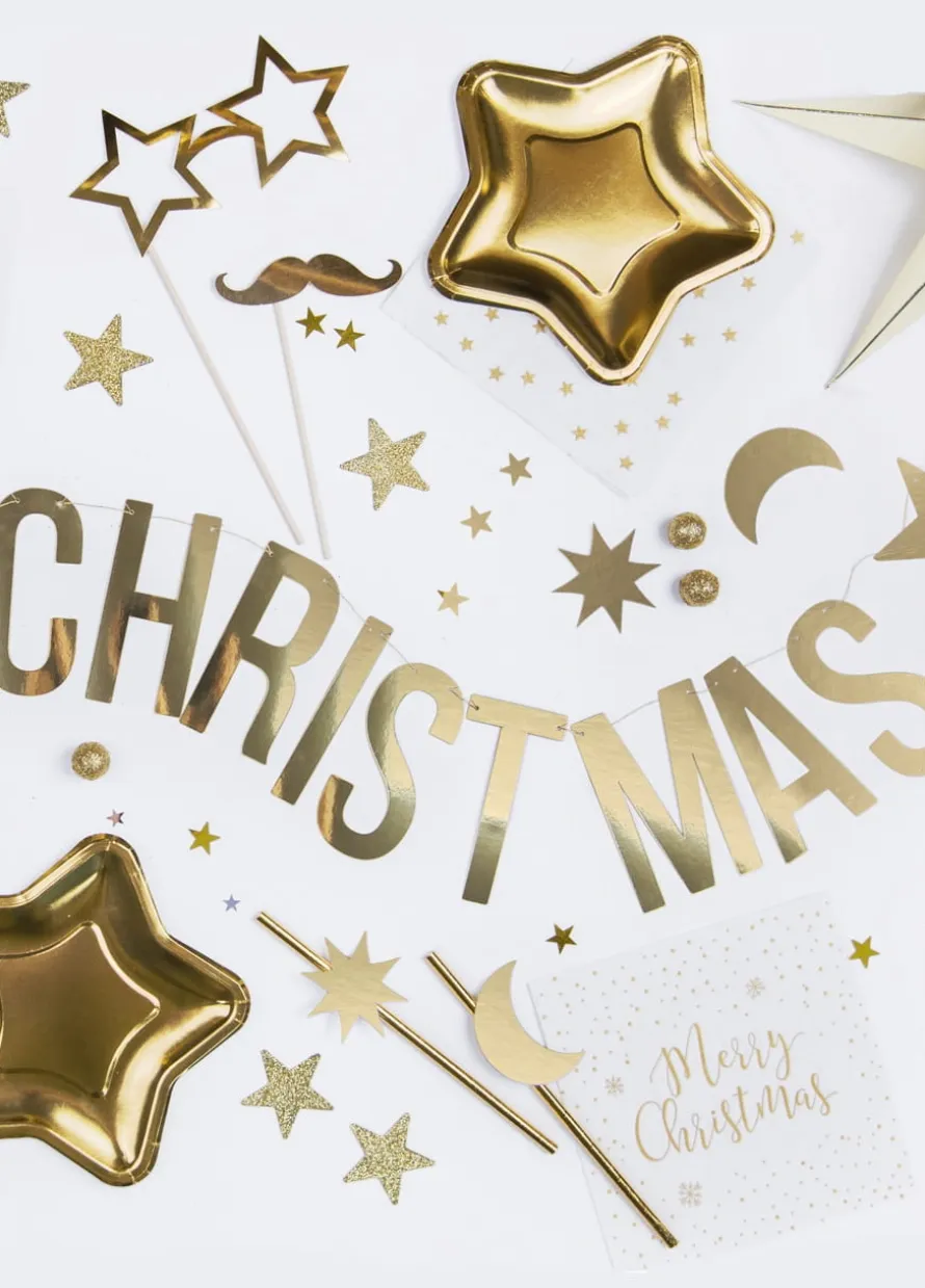 Girlanda świąteczna MERRY CHRISTMAS dekoracja wisząca (150cm)