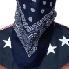 Granatowa bandana kowbojska