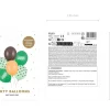 Gumowe BALONY Z DINOZAURAMI 30 cm (6szt.)