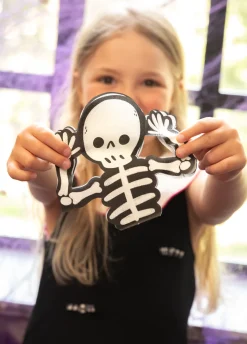 Halloweenowe serwetki szkielet SPOOKY FRIENDS 12 szt.