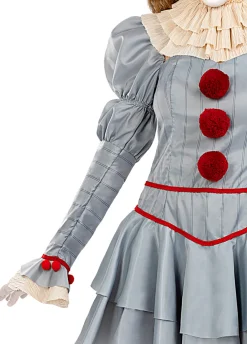 Halloweenowy strój damski Pennywise TO - M