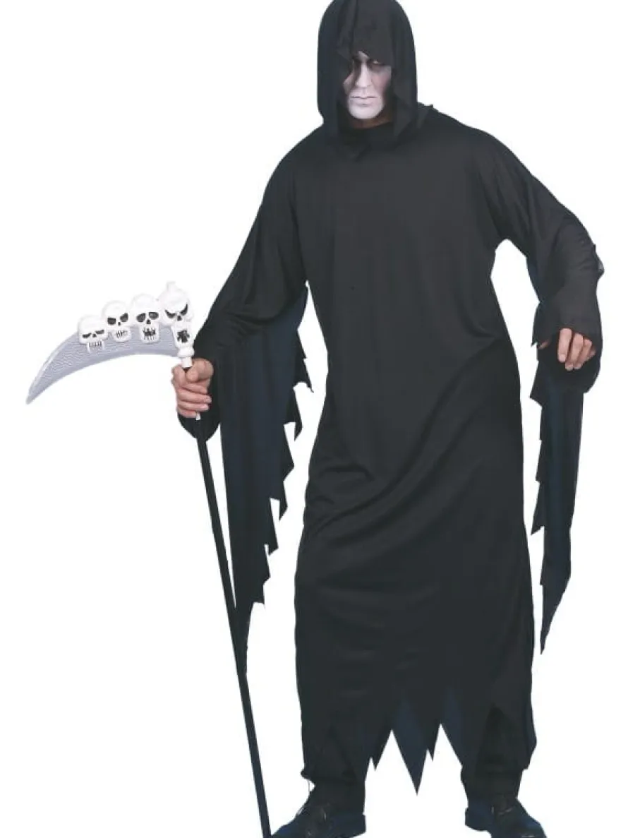 Halloweenowy strój KOSTUCHA kostium dla dorosłych - M