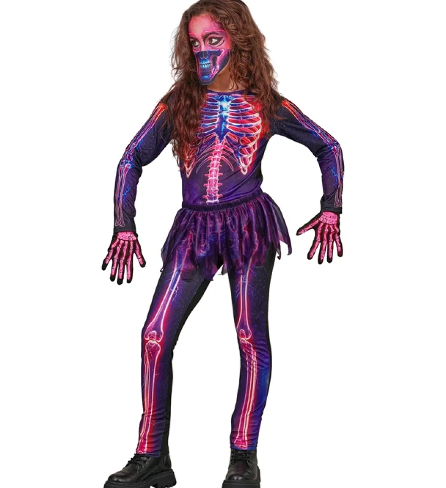 Halloweenowy strój SZKIELECIK dla dziewczynki