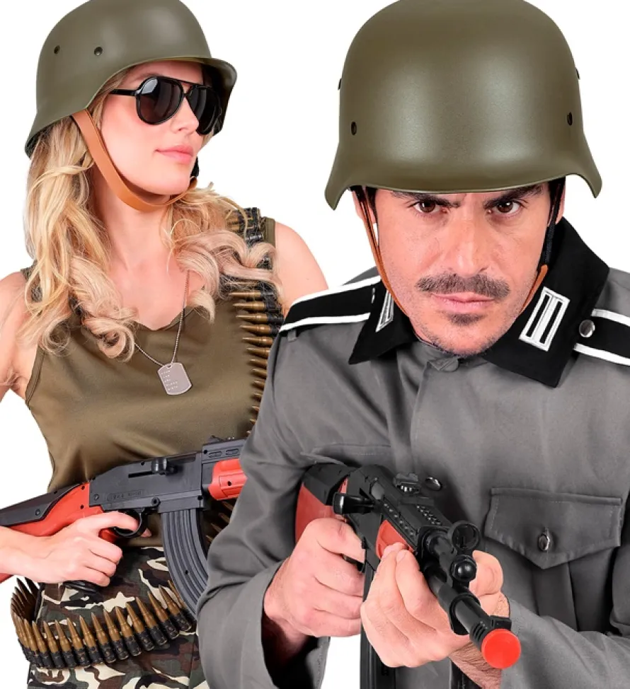 Hełm wojskowy zielony