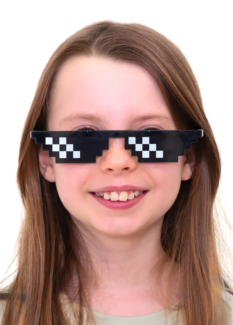 Imprezowe okulary PIKSELE