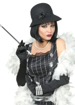 Kapelusz filcowy FLAPPERKI kapelusz lata 20