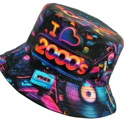 Kapelusz typu BUCKET I love 2000