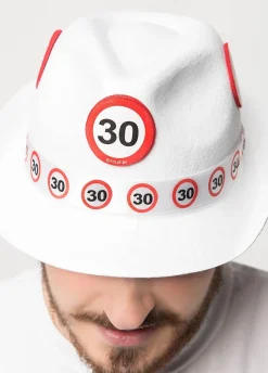 Kapelusz urodzinowy ZNAK gadżet na 30 urodziny