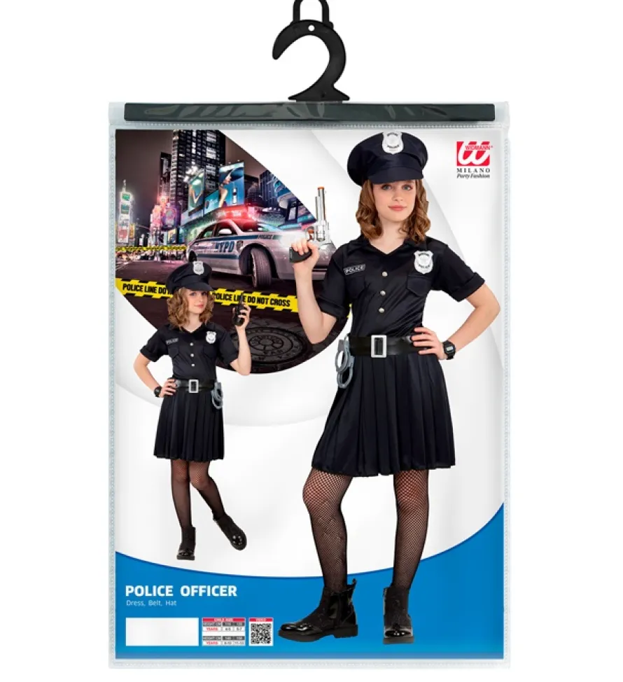 Karnawałowy strój policjantki