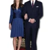 Kartonowa dekoracja stojąca KATE MIDDLETON I KSIĄŻE WILLIAM