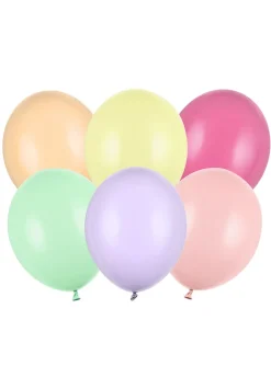 KOLOROWE balony pastelowe 23cm (50szt.)