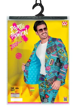 Kolorowy garnitur lata 80 I LOVE 80s