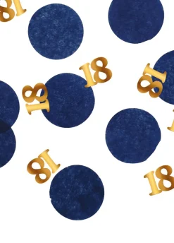 Konfetti na 18 ELEGANT BLUE