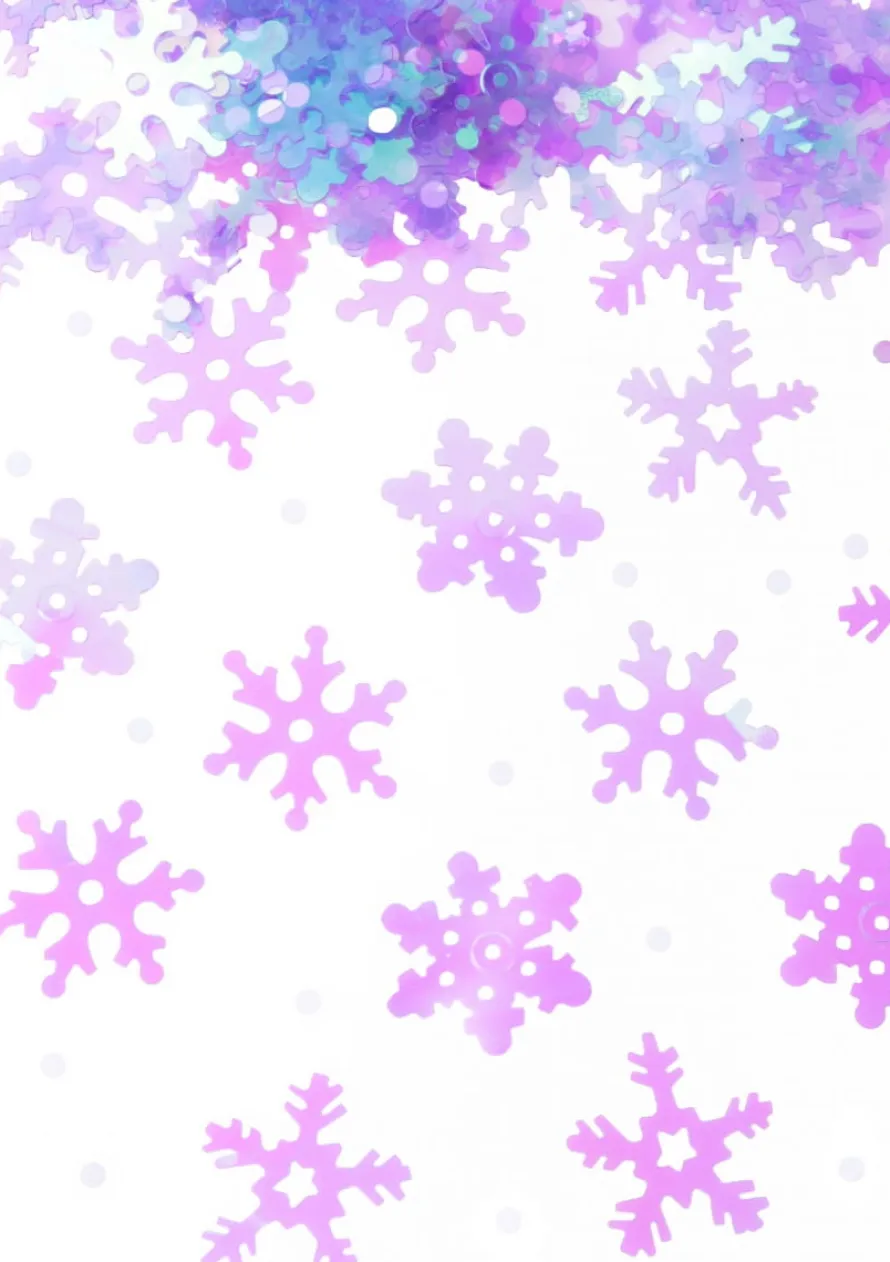 Konfetti ŚNIEŻYNKI