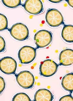 Konfetti papierowe LEMON PARTY (12szt.)