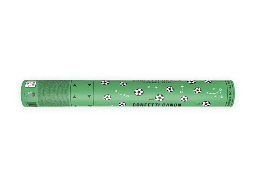 Konfetti strzelające PIŁKA NOŻNA 40 cm