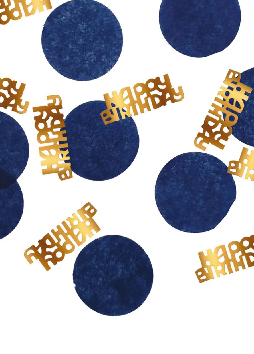 Konfetti urodzinowe ELEGANT BLUE