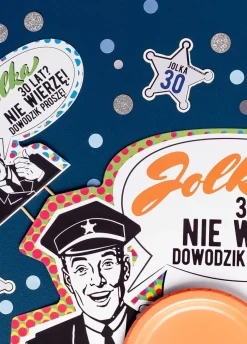 Konfetti urodzinowe POLICJA (18zt.)