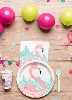 Konfetti z bibuły FLAMINGO kolorowe