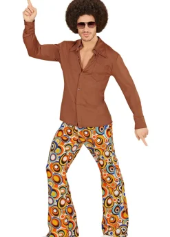 Koszula DISCO brązowa