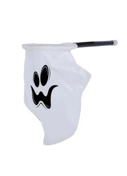 Koszyk z kijem DUCH pojemnik na cukierki Halloween