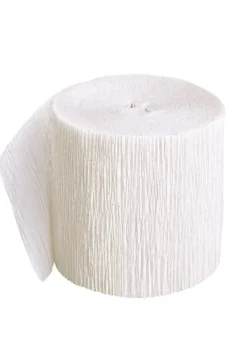 Krepa BIAŁA 4cmx10m (6szt.)