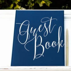 Księga gości granatowa GUEST BOOK